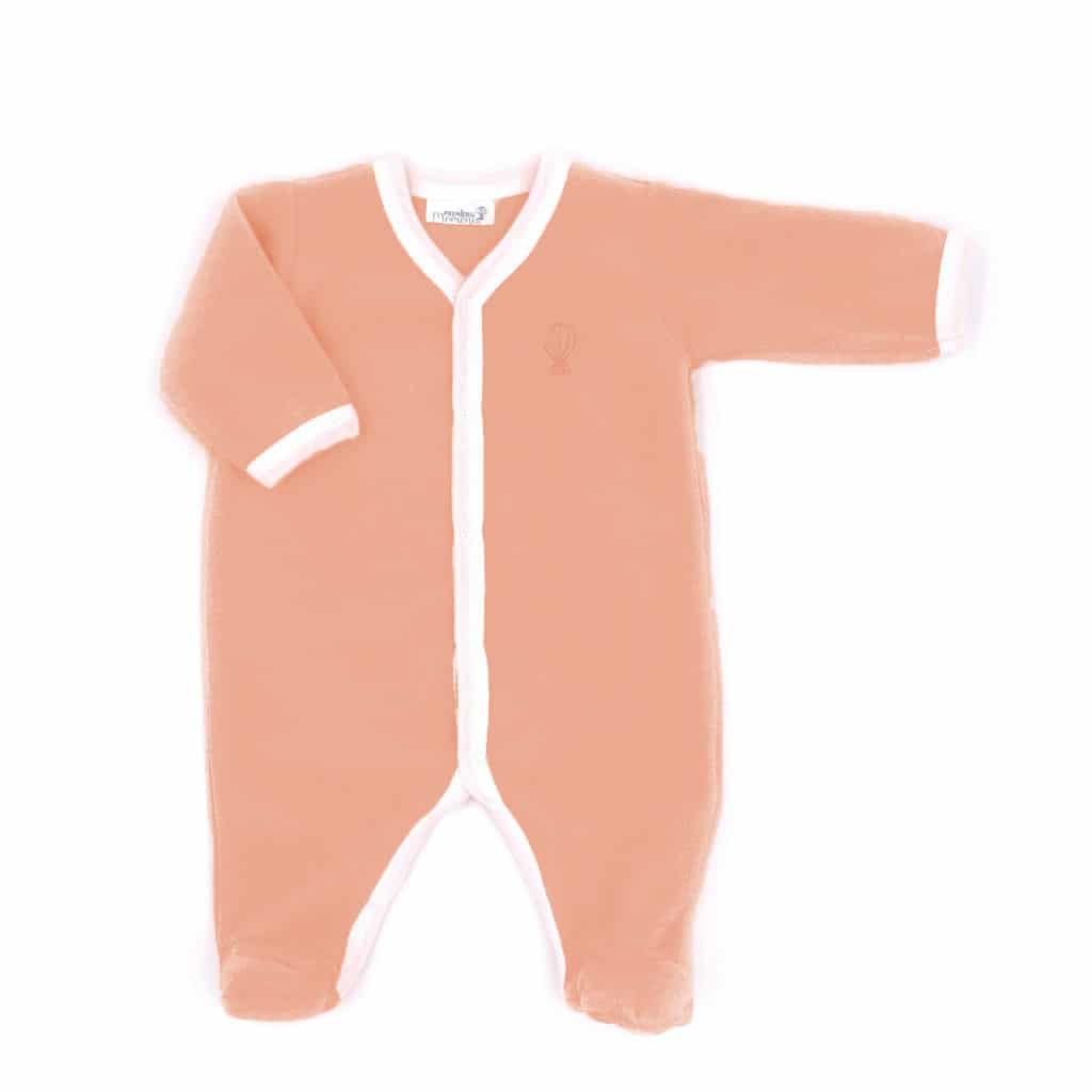 First Moments Peach Pajamas