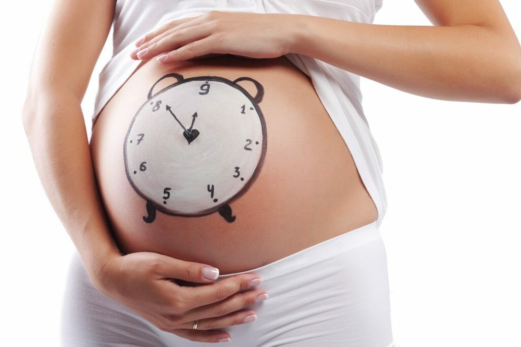 Horloge enceinte