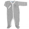 Pyjama jersey manches longues perle face